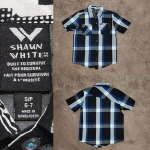 Shaun White Short Sleeve Button Down Shirt  Sz Sm